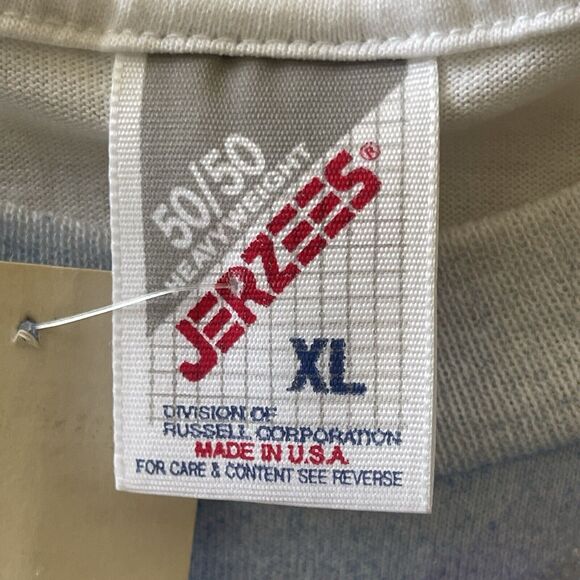 NWT Vintage Nature Tiger Las Vegas T Shirt Size XL 50/50 Heavyweight Jerzees USA - Picture 7 of 12